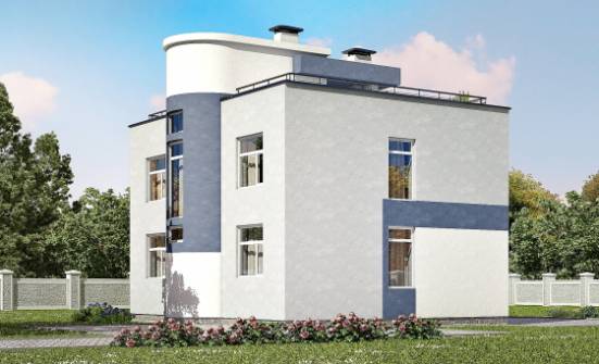 180-005-П Проект двухэтажного дома, уютный коттедж из бризолита Кашира | Проекты домов от House Expert