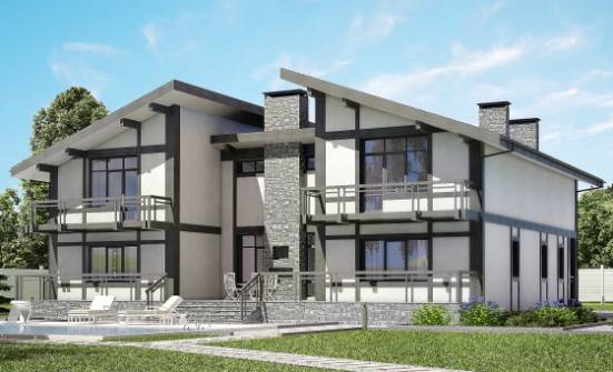 280-002-П Проект двухэтажного дома мансардный этаж, экономичный домик из кирпича Шатура | Проекты домов от House Expert