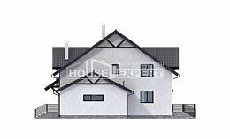 290-003-П Проект двухэтажного дома мансардой, красивый дом из арболита Дедовск, House Expert