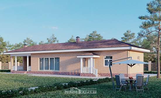 110-006-Л Проект бани из арболита Солнечногорск | Проекты домов от House Expert