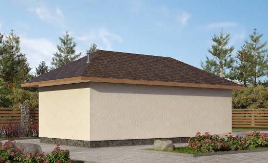 040-001-П Проект гаража из газосиликатных блоков Реутов | Проекты домов от House Expert